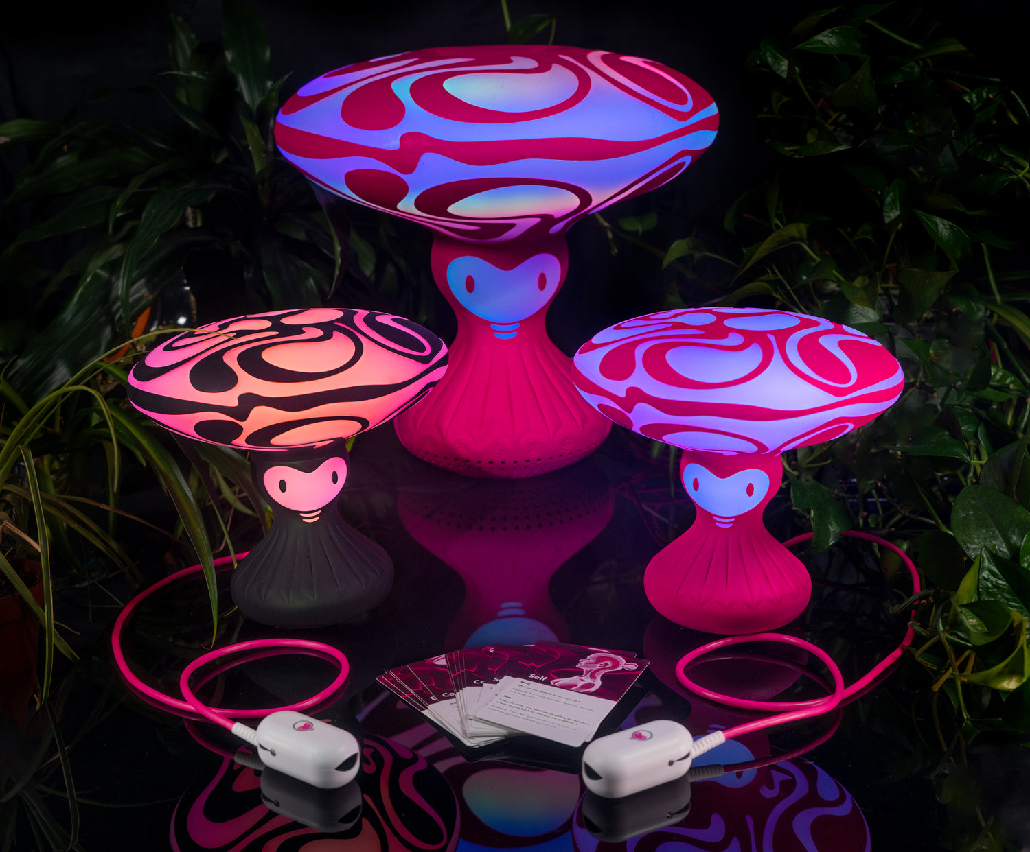 Wisdom Moon Mushroom Lamp