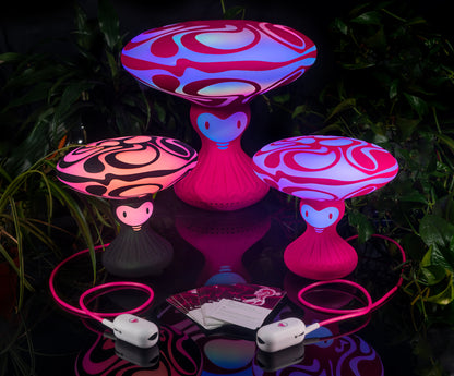 Wisdom Moon Mushroom Lamp